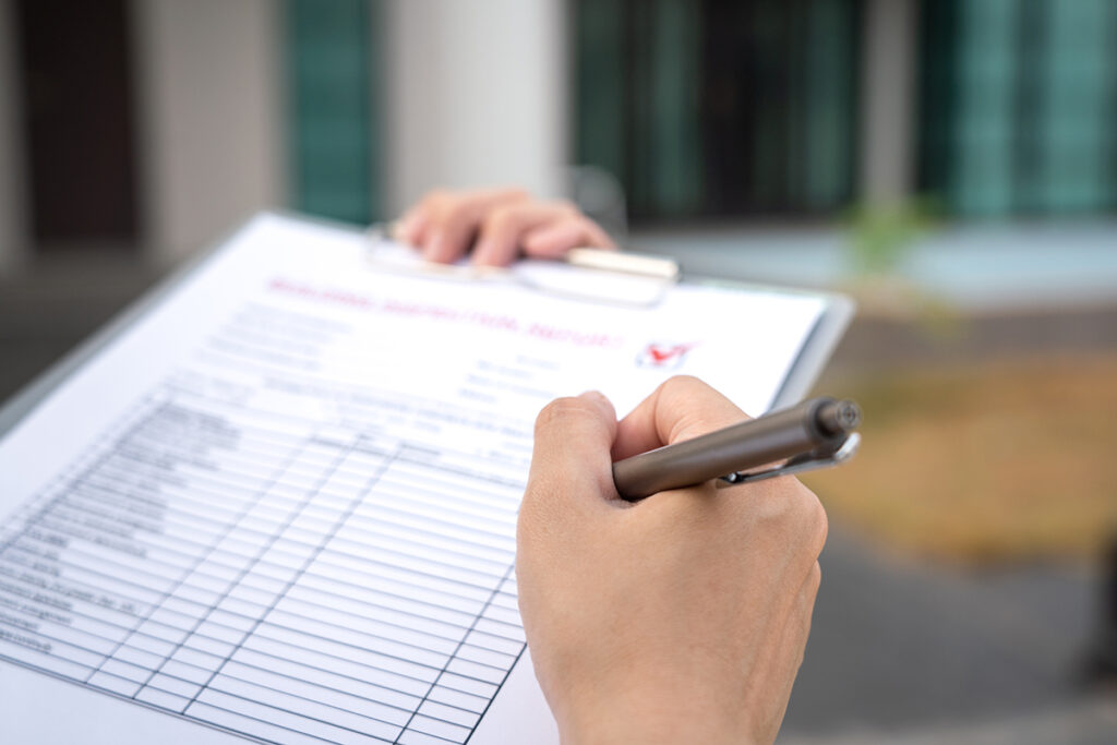 Multifamily inspection checklist